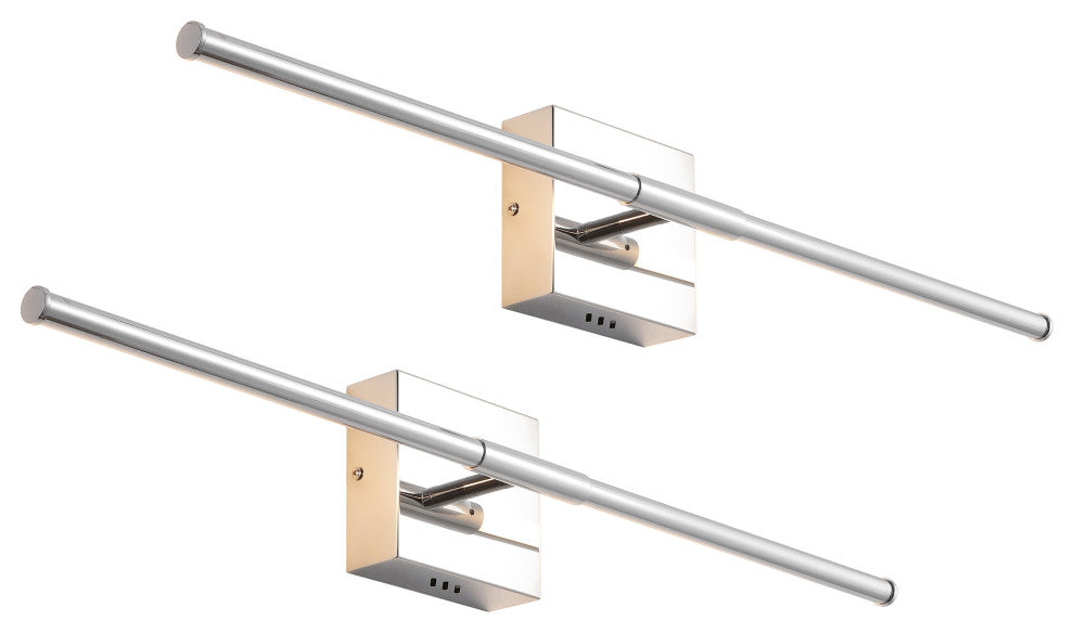 Makena Modern Minimalist Dimmable Integrated LED Metal Wall Sconce