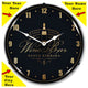 AG20111170 Add Your Name Wine Bar Clock