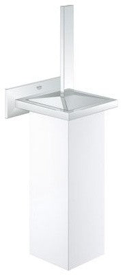 Grohe 40 500 Allure Brilliant Toilet Brush Set Wall Mount