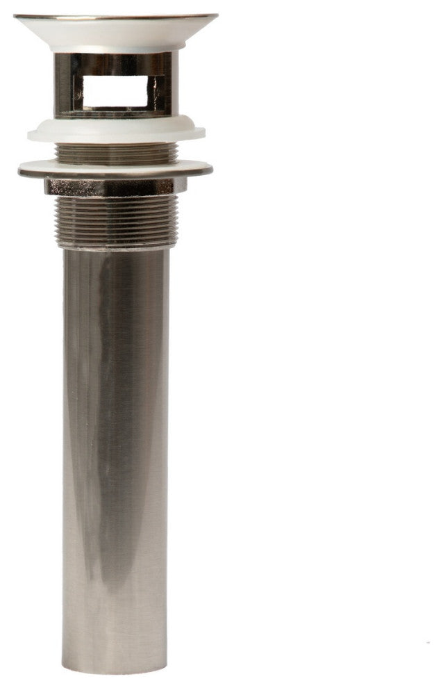 Eden Bath EB_D006BN 1.5" Grid Drain with Overflow