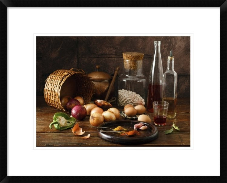 "Smells" Framed Digital Print by Luiz Laercio, 24"x19"