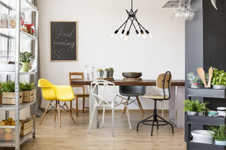 Louis 23" Pendant, Black