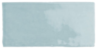 Castillo Glossy Ceramic Wall Tile, Sky