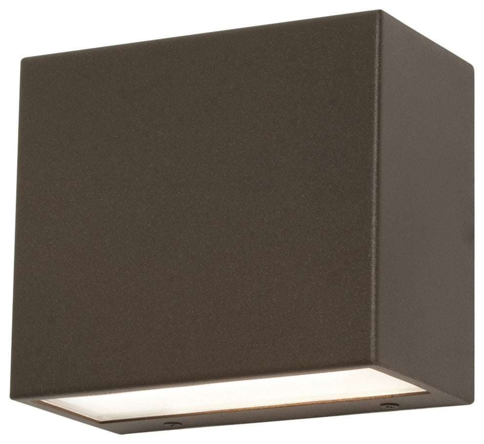 Dakota 5" LED Outdoor Sconce, Bronze