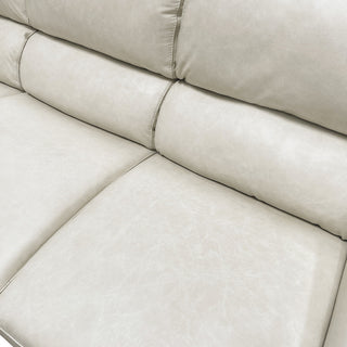 ACME Edrice Chair, Ice Gray Top Grain Leather