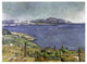 "The Gulf of Marseilles" Digital Paper Print by Paul Cezanne, 32"x24"