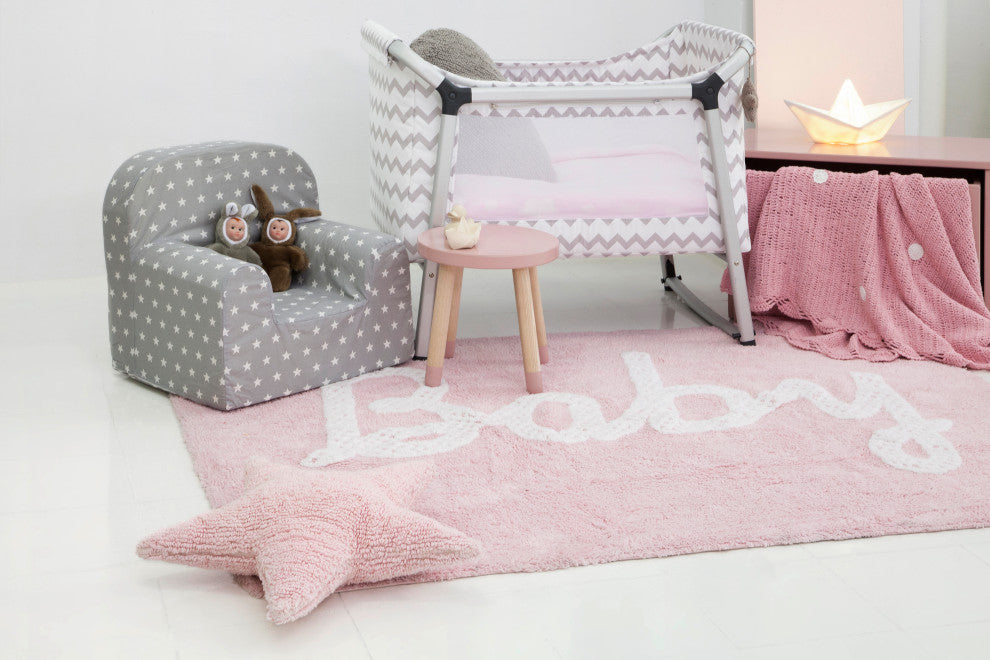 Star Cushion, Light Pink