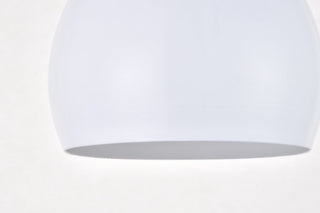 Nicholas 1-Light White Pendant
