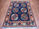 Afghan Ersari Elephant Feet Design Pure Wool Handknotted Oriental Rug,5'0"x6'3"