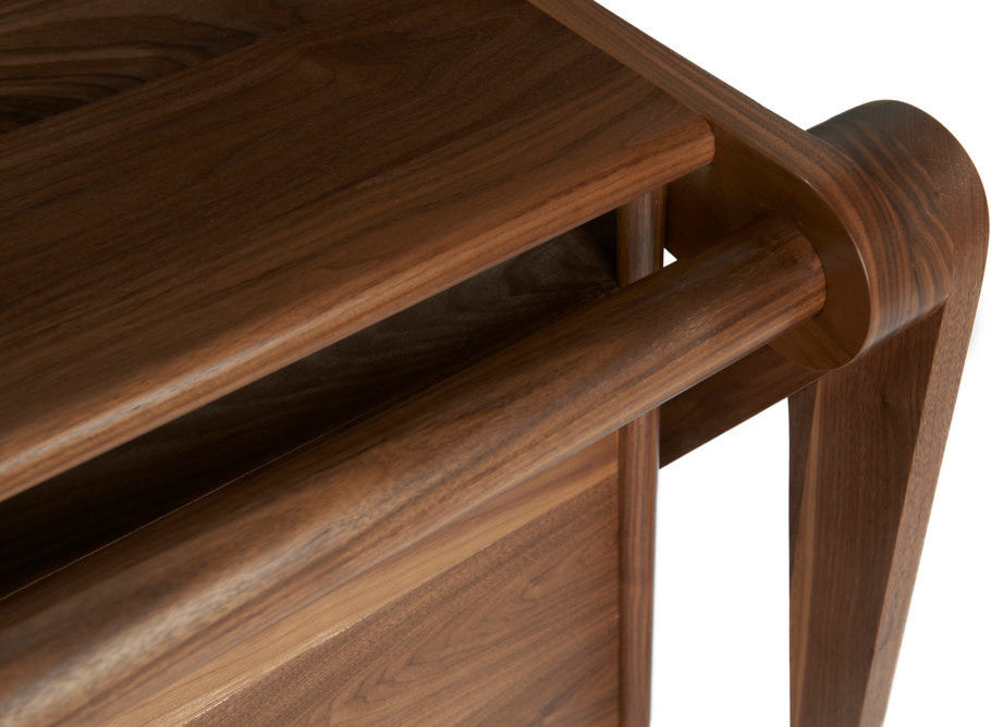 60" Credenza Four Door, Walnut