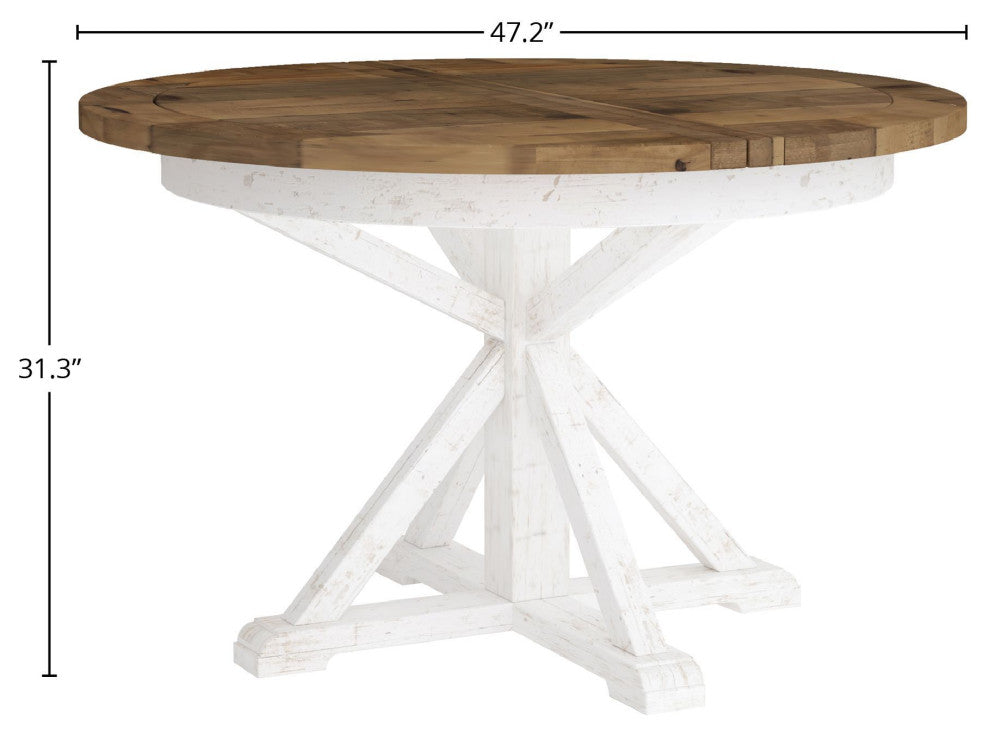 Provence Round Extension Table