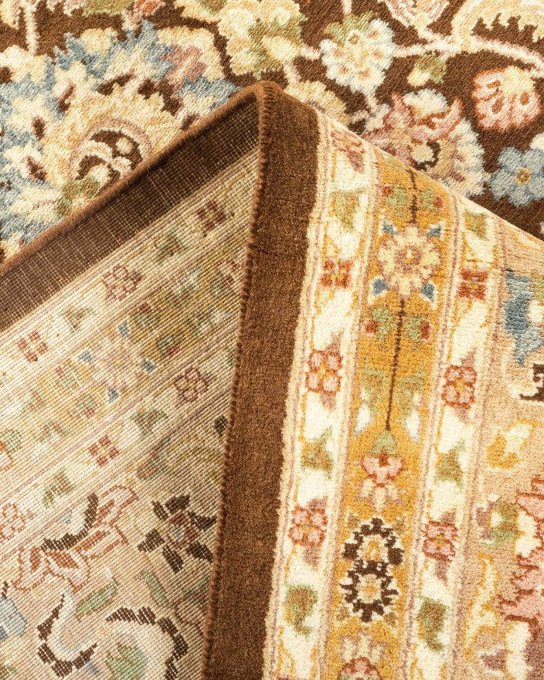 Mogul, One-of-a-Kind Hand-Knotted Area Rug Brown, 8'1"x10'2"