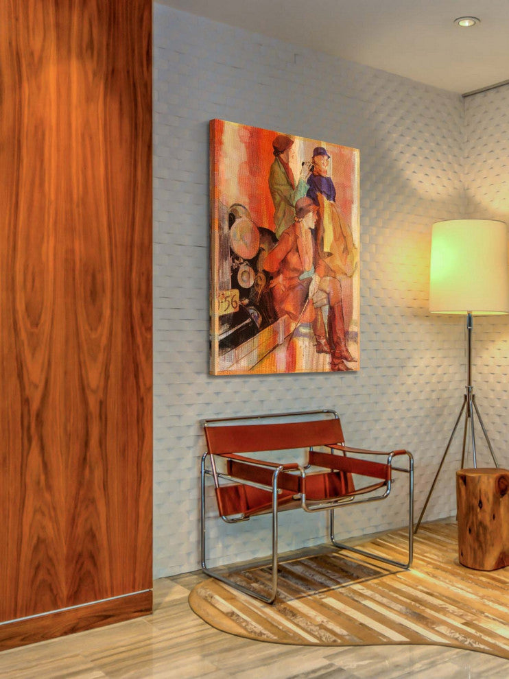 "Girl's Day" Print on Canvas, 16"x24"