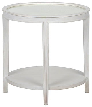 Imperial Side Table, White Wash