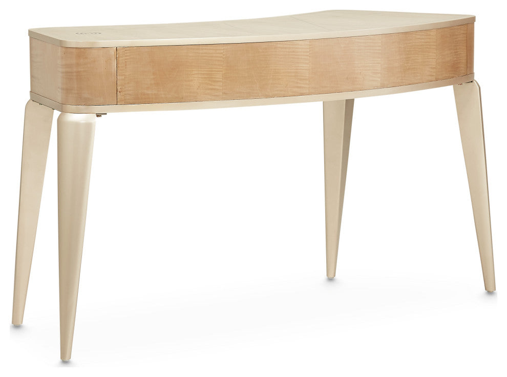Malibu Crest Wood Vanity with Mirror - Blush