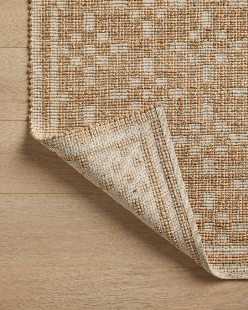 Chris Loves Julia x Loloi Judy Natural / Ivory 2'-6" x 7'-6" Runner Rug