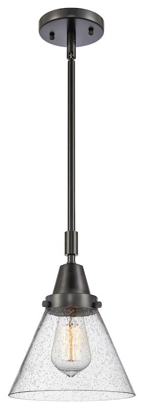 INNOVATIONS LIGHTING 447-1S-BK-G44 Large Cone Mini Pendant