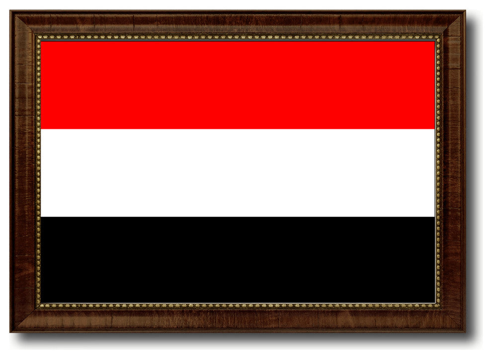 Yemen Country Flag Canvas Print, 21"x30"