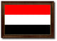 Yemen Country Flag Canvas Print, 21"x30"