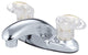 Kingston Brass 4" Centerset Bathroom Faucet, Polished Chrome