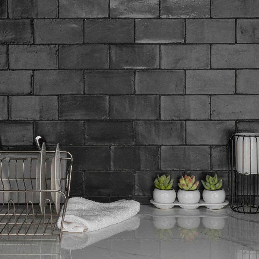 Chester Matte Nero Ceramic Wall Tile