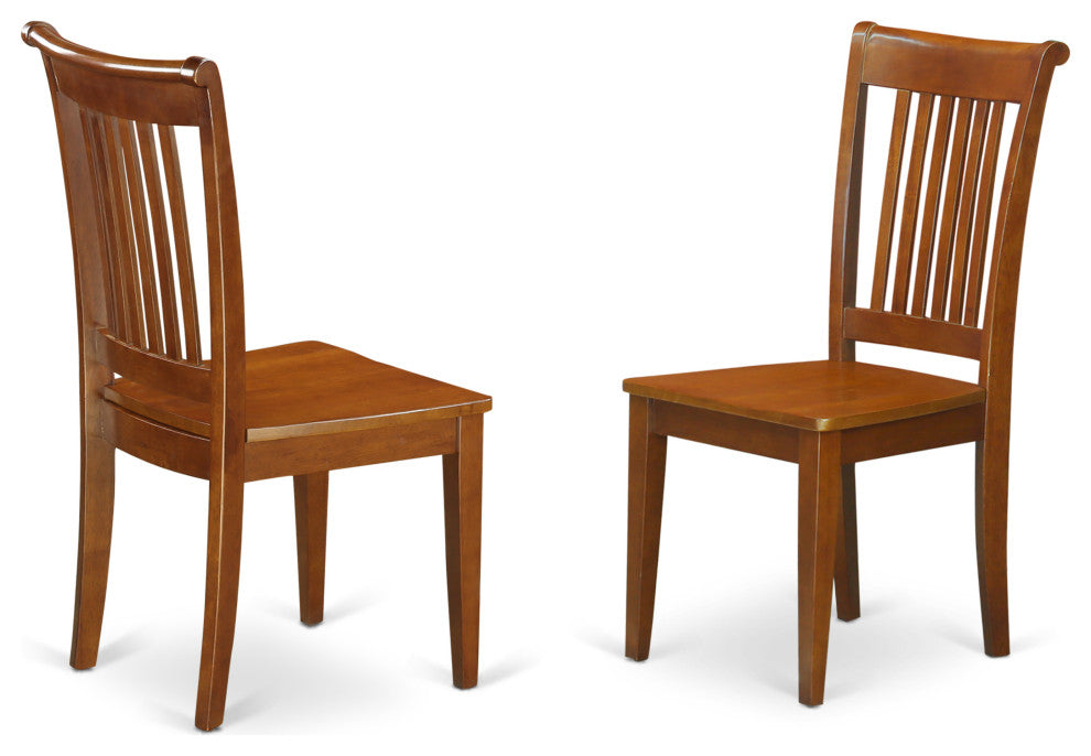 5 Pc Kitchen Table Set -Breakfast Nook And 4 Wooden Chairs