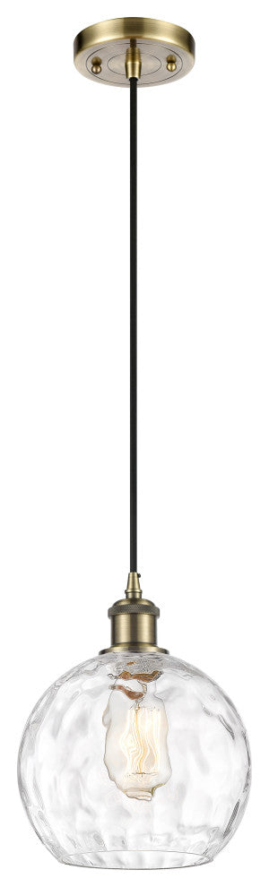 Innovations 516-1P-AB-G1215-8-LED 1 Light Pendant, Antique Brass