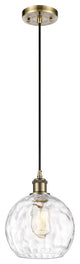 Innovations 516-1P-AB-G1215-8-LED 1 Light Pendant, Antique Brass
