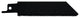 Carbide Grit Reciprocating Saw Blade, 4"
