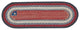 Flag Oval Patch Runner 13"x36"
