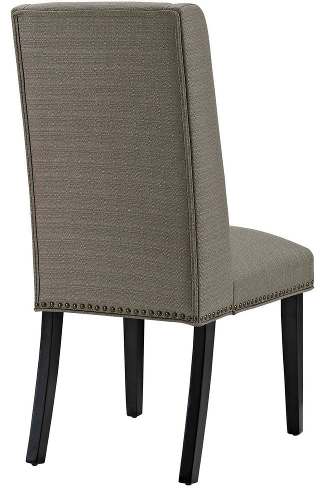 Baron Dining Chair Fabric Set of 2, Granite