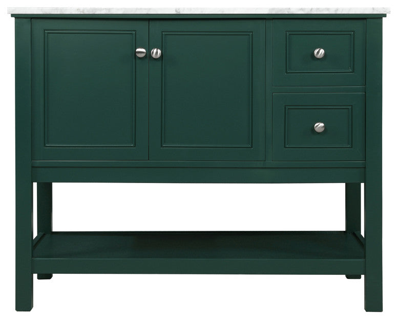 Matilda 42" Single Bathroom Vanity, Green