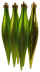 Pack Of 6 Lime Green 6" Shiny And Matte Finials