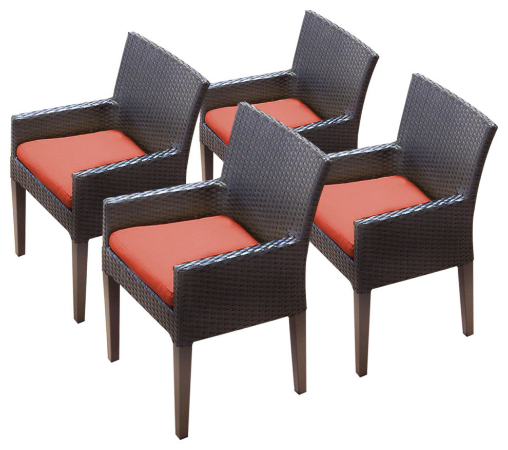 4 Napa Dining Chairs With Arms