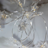 Battery Operated LED Waterproof 20 Mini String Lights With Timer, Set of 2