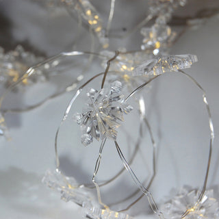 Battery Operated LED Waterproof 20 Mini String Lights With Timer, Set of 2