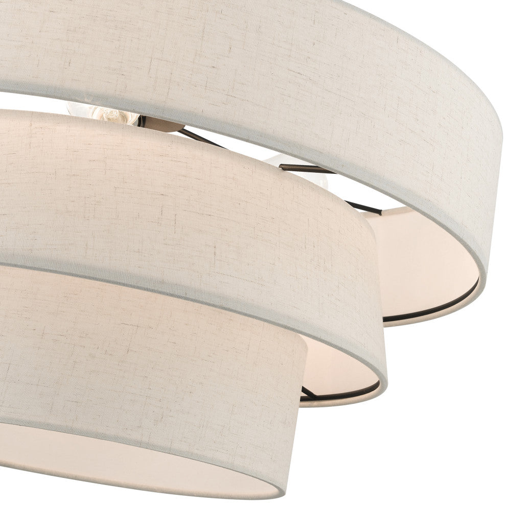 Chandler 4-Light English Bronze Pendant Chandelier