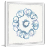 "Circle Beneath Circle" Framed Painting Print, 18"x18"