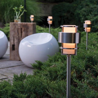 Hinkley Saturn Led Path Light, Metro Bronze