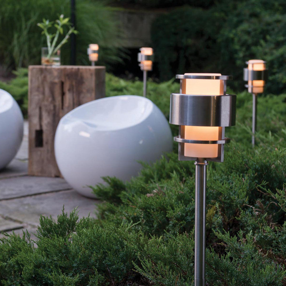 Hinkley Saturn Led Path Light, Metro Bronze