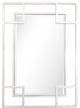 X Shaped Rectangular Mirror
