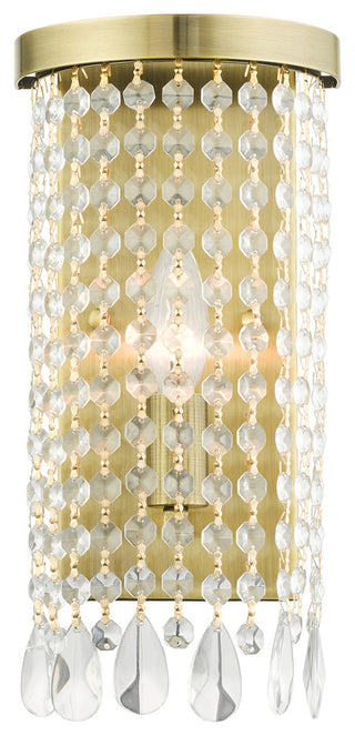 Antique Brass Transitional, Dazzling, Modern Classic, Casual Sconce