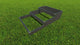Weathered Wood 'Hanging Gardens Of Babylon' Raised Garden Bed, 4'x6'x16.5"