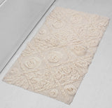 Modesto Bath Rug Bath Rug Set, Machine Wash, 24x40" Rectangle, Ivory