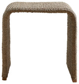 Uttermost Calabria Woven Seagrass End Table