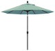 9' Aluminum Umbrella Push Tilt, Spa