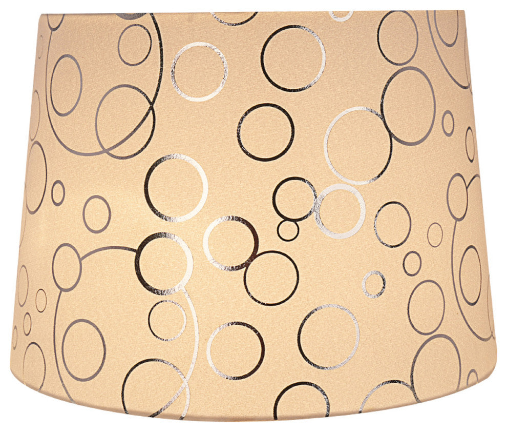 Aspen Creative 32953 Hardback Empire Shaped Spider Lamp Shade, White 12"x14"x10"