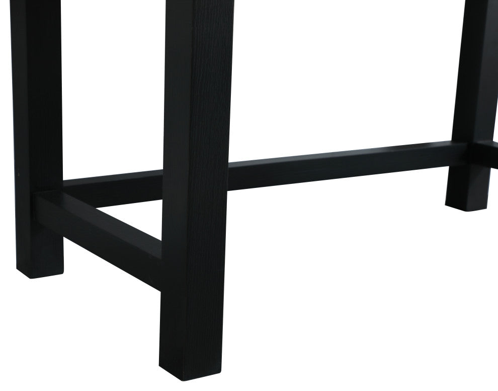 42" ADA Compliant Bathroom Vanity, Black