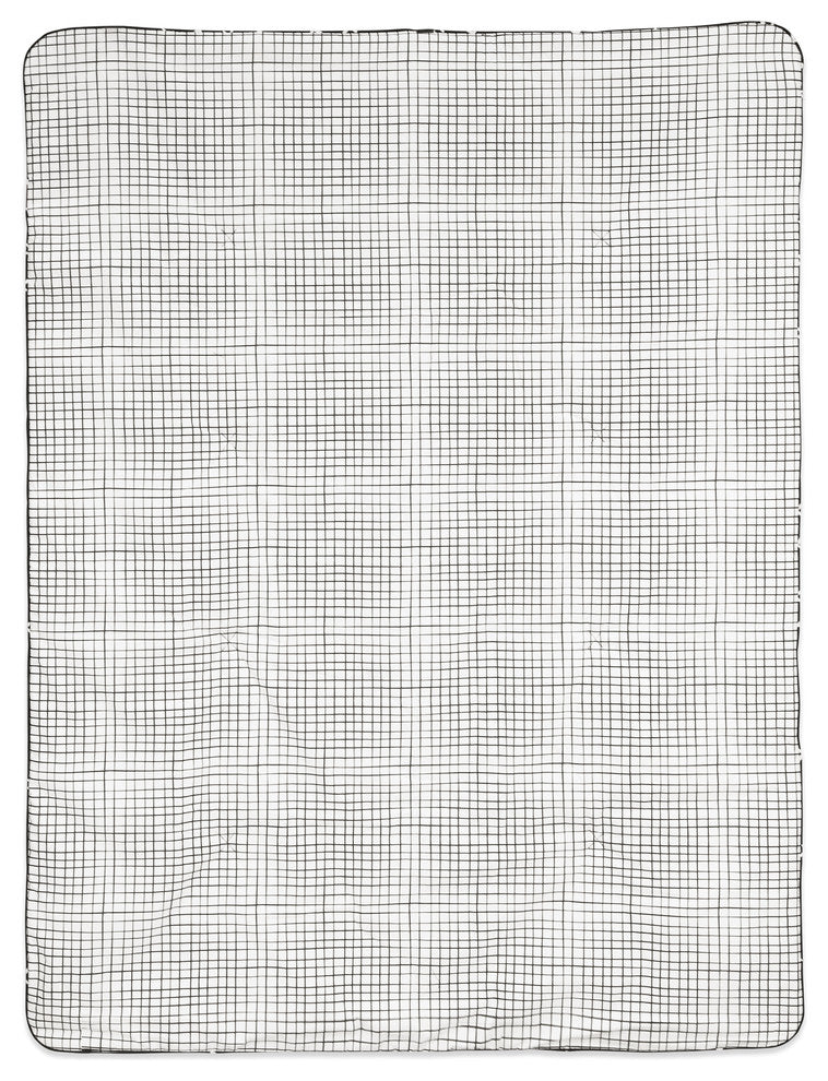 Babyletto Tuxedo Monochrome 2-in-1 Play and Toddler Blanket
