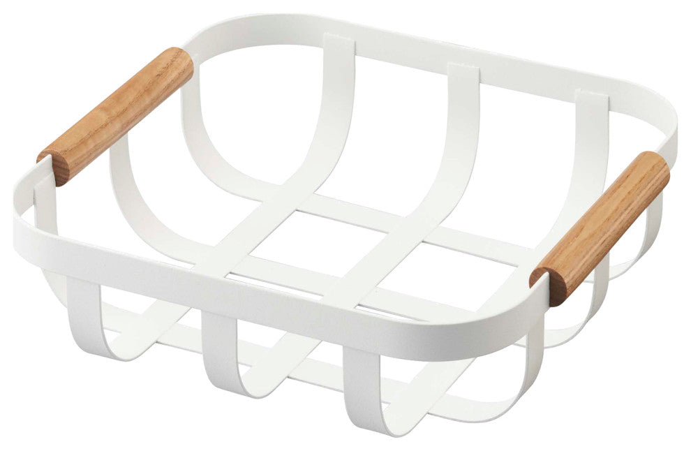Tosca Fruit Basket, White